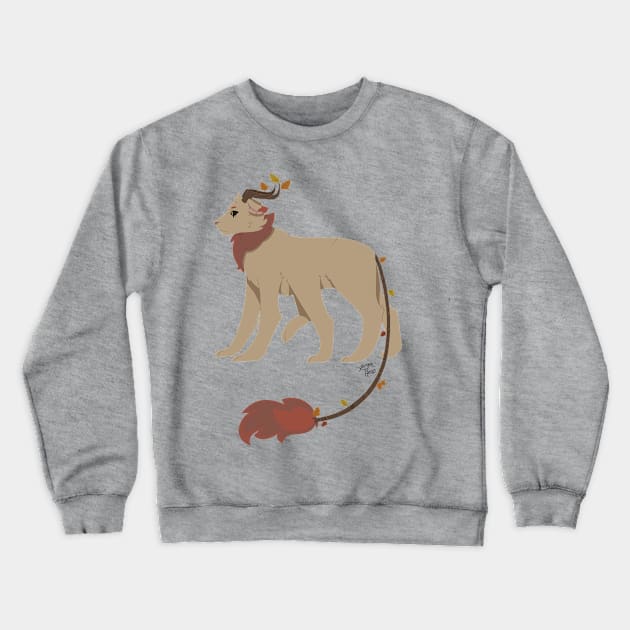 Six-Legged Lion Crewneck Sweatshirt by Hero75